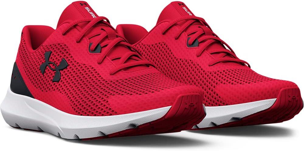 image:imageUnder Armour Mens Surge 3Running Shoe602 RedWhiteWhite