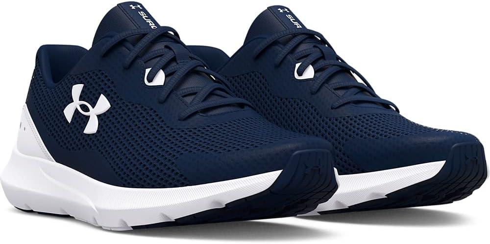image:imageUnder Armour Mens Surge 3Running ShoeAcademy Blue 400White