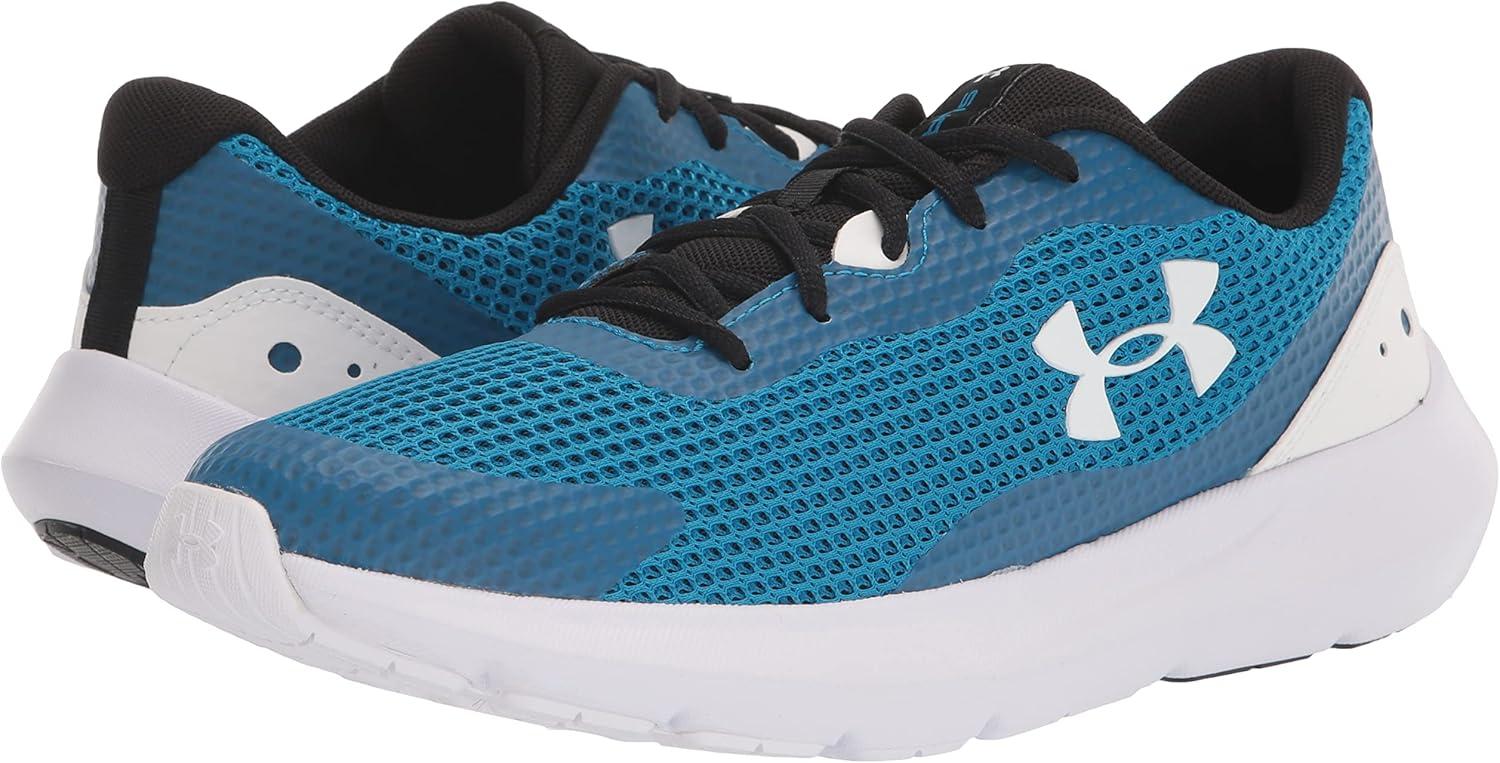 image:imageUnder Armour Mens Surge 3Running ShoeCruise Blue 401White