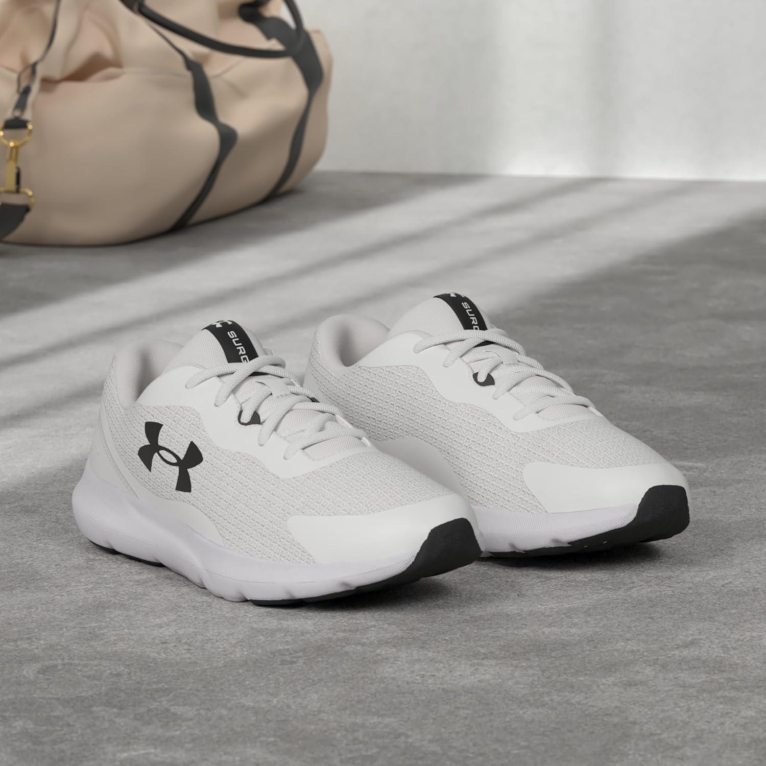 image:imageUnder Armour Mens Surge 3Running ShoeWhiteBlack
