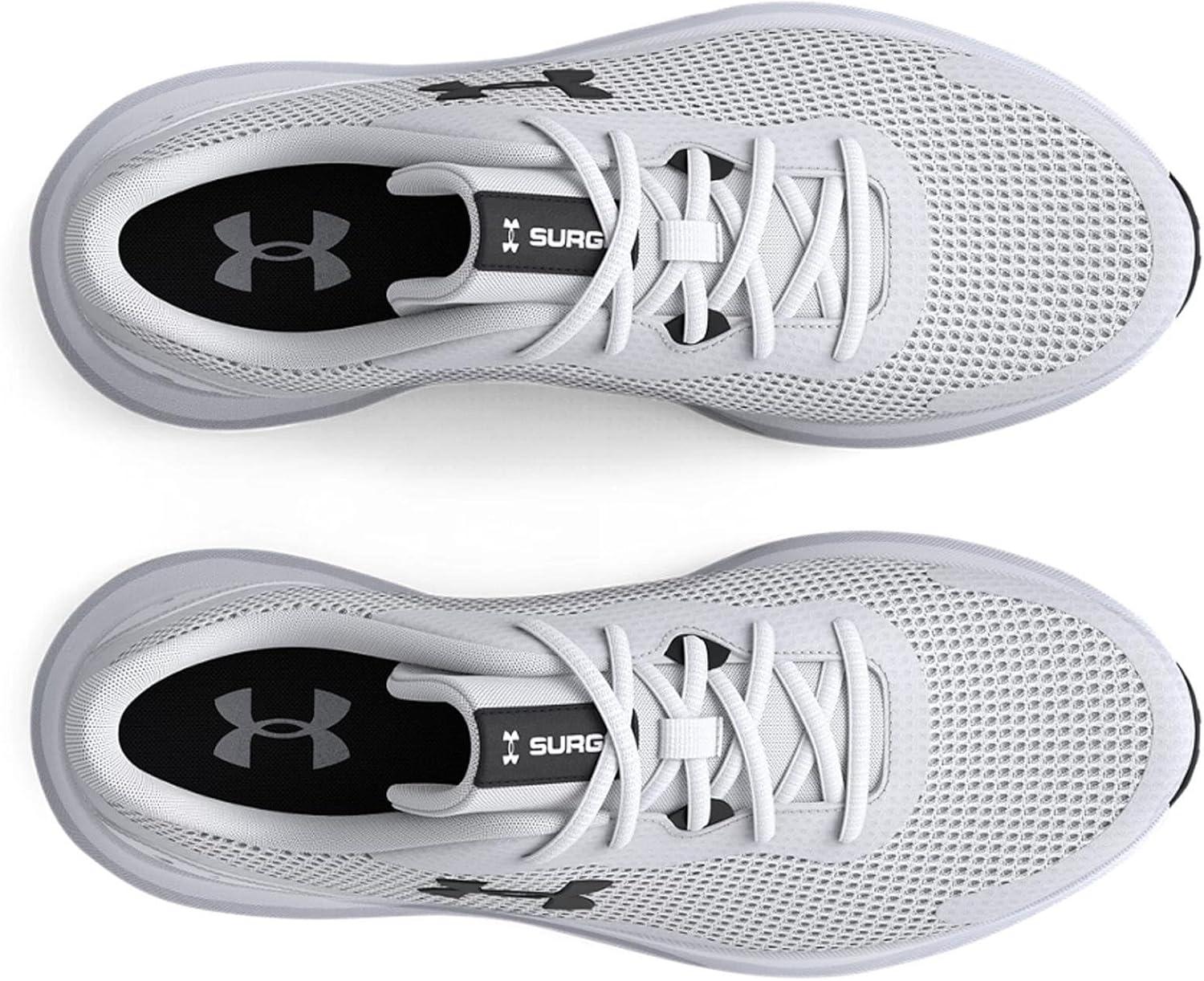 image:imageUnder Armour Mens Surge 3Running ShoeWhiteBlack