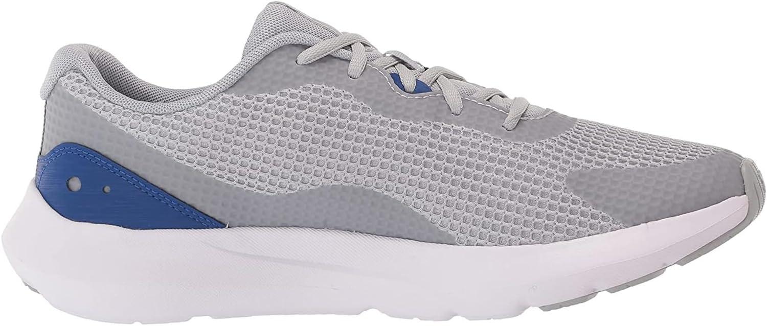 image:imageUnder Armour Mens Surge 3Running ShoeWhiteTeam RoyalJet Gray