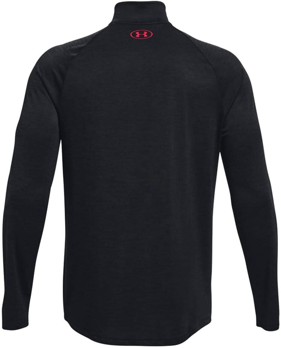 image:imageUnder Armour Mens Tech 20 Zip005 Black Radio Red