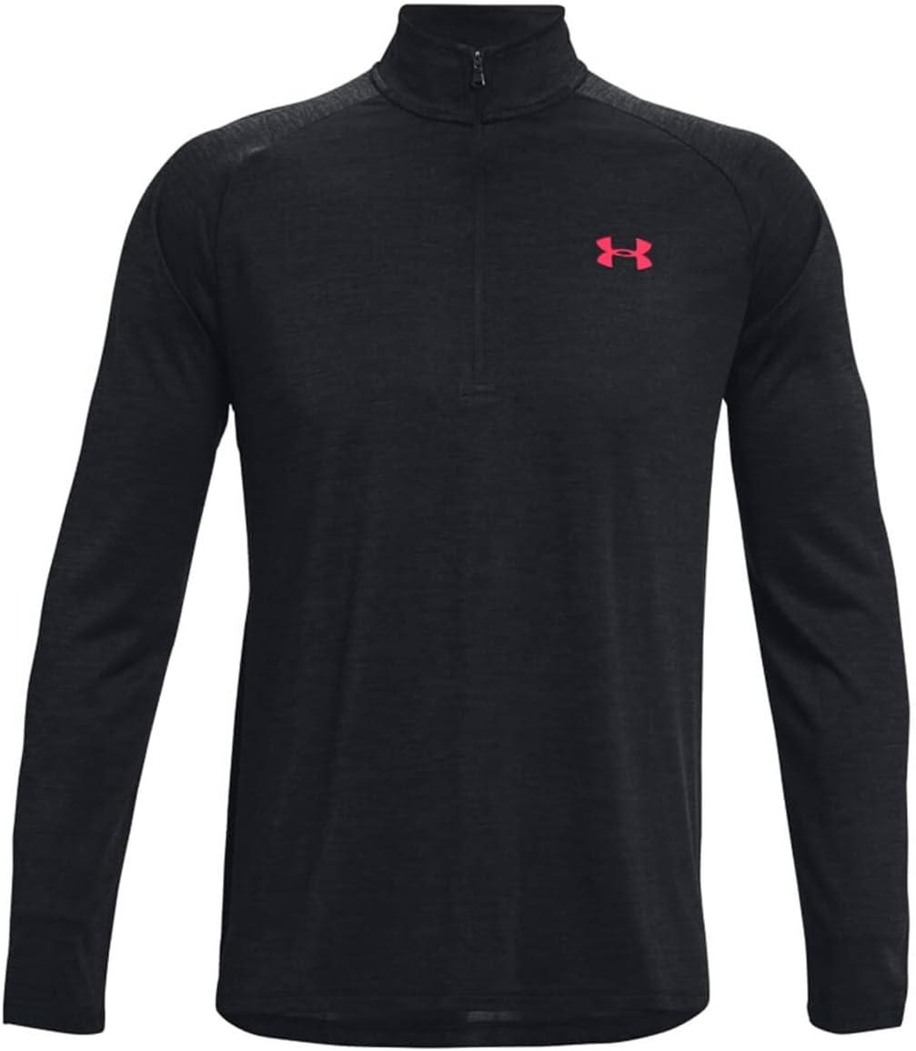 image:imageUnder Armour Mens Tech 20 Zip005 Black Radio Red