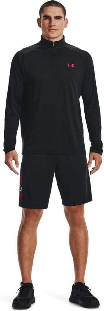 image:imageUnder Armour Mens Tech 20 Zip005 Black Radio Red