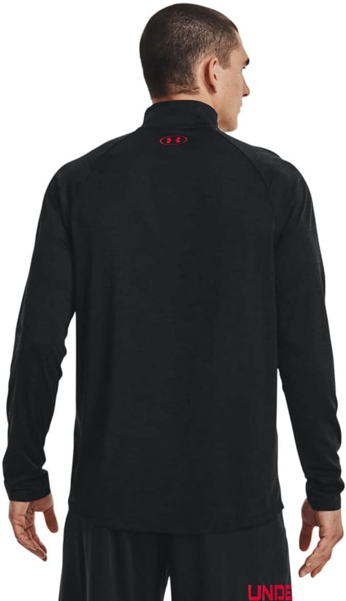 image:imageUnder Armour Mens Tech 20 Zip005 Black Radio Red