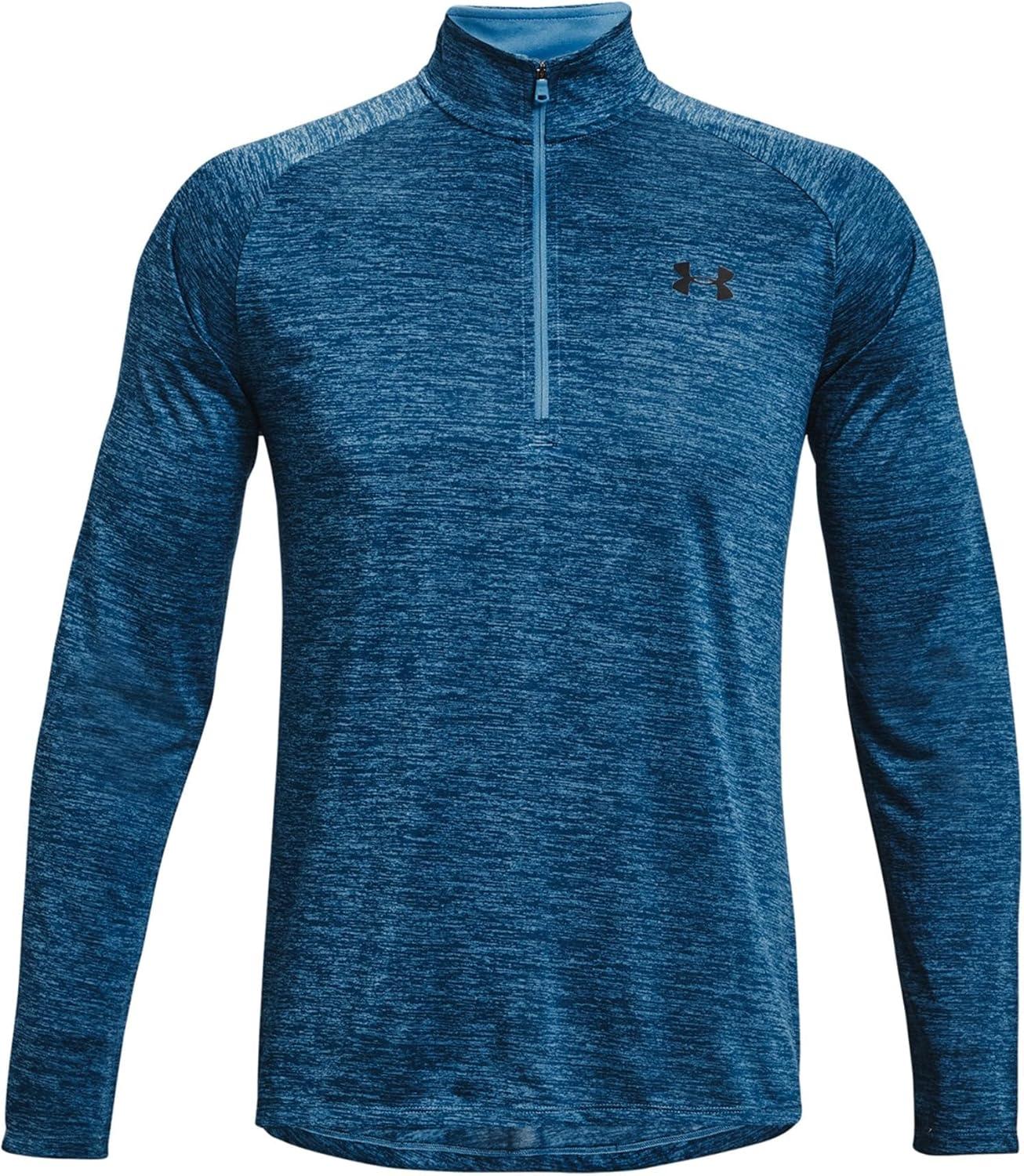 image:imageUnder Armour Mens Tech 20 Zip183 Chicago Blue Petrol Blue Black