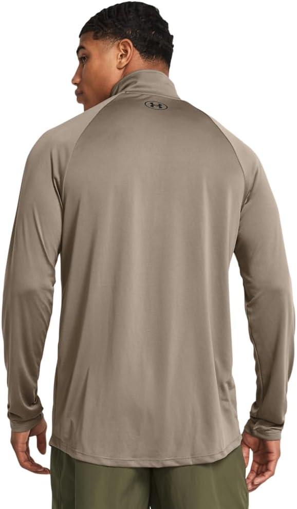 image:imageUnder Armour Mens Tech 20 Zip200 Taupe Dusk Black