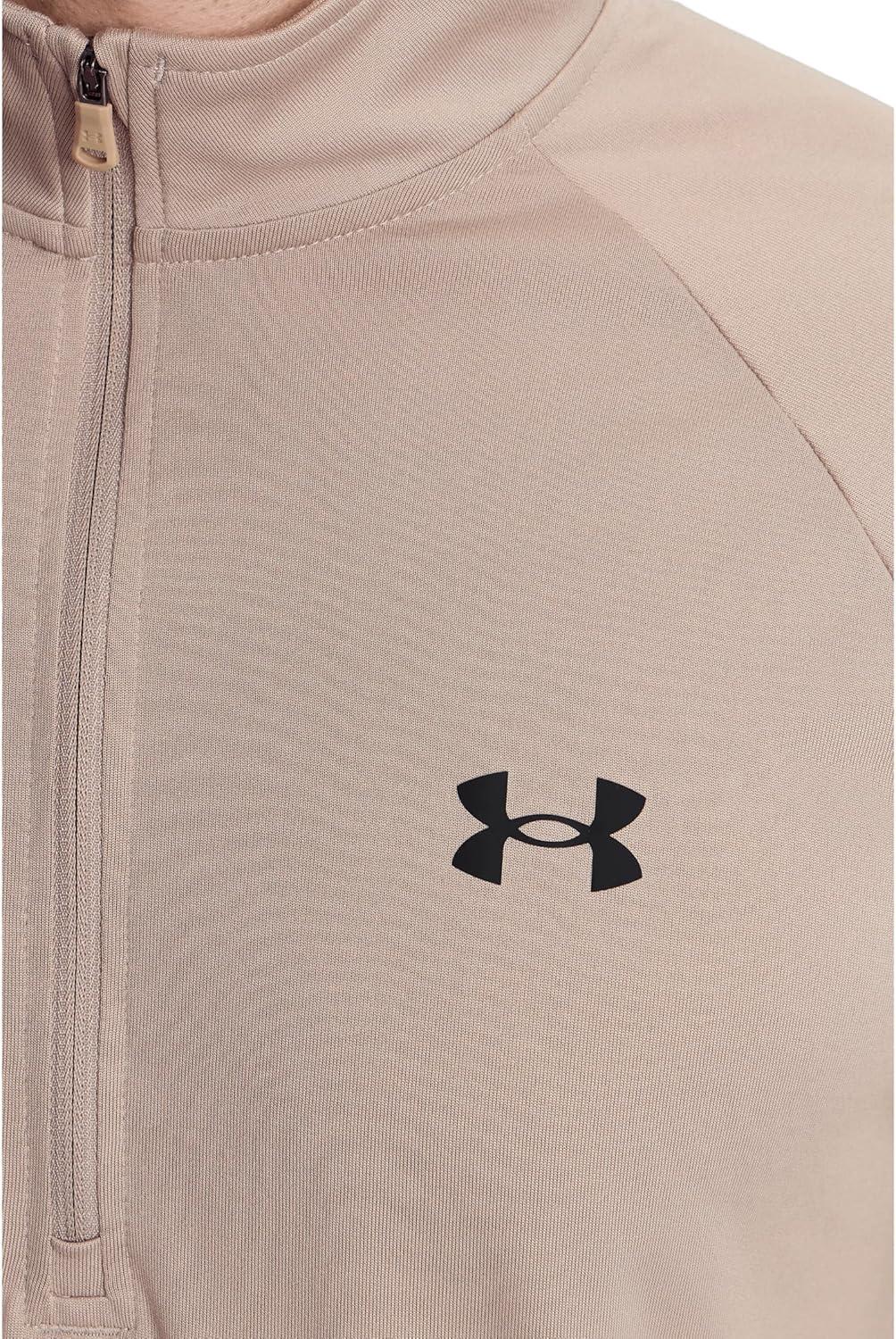 image:imageUnder Armour Mens Tech 20 Zip203 Timberwolf Taupe Black