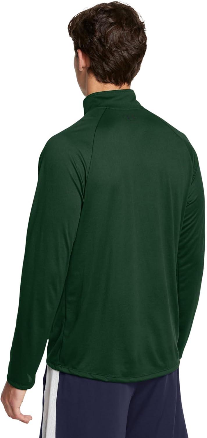 image:imageUnder Armour Mens Tech 20 Zip301 Forest Green Black