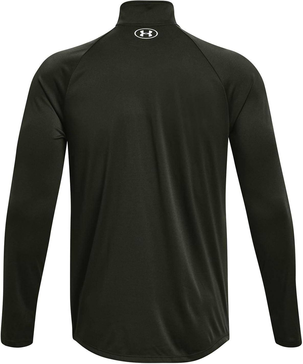 image:imageUnder Armour Mens Tech 20 Zip312 Baroque Green White