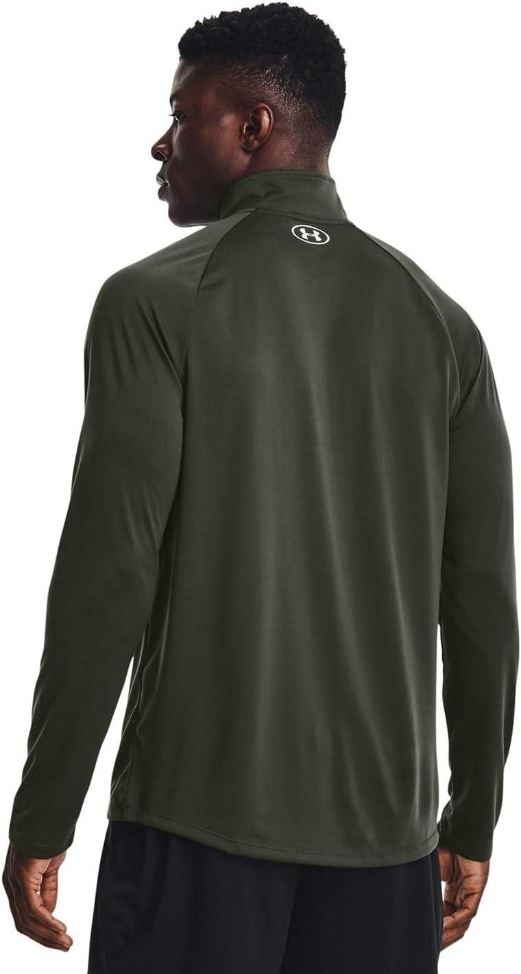 image:imageUnder Armour Mens Tech 20 Zip312 Baroque Green White