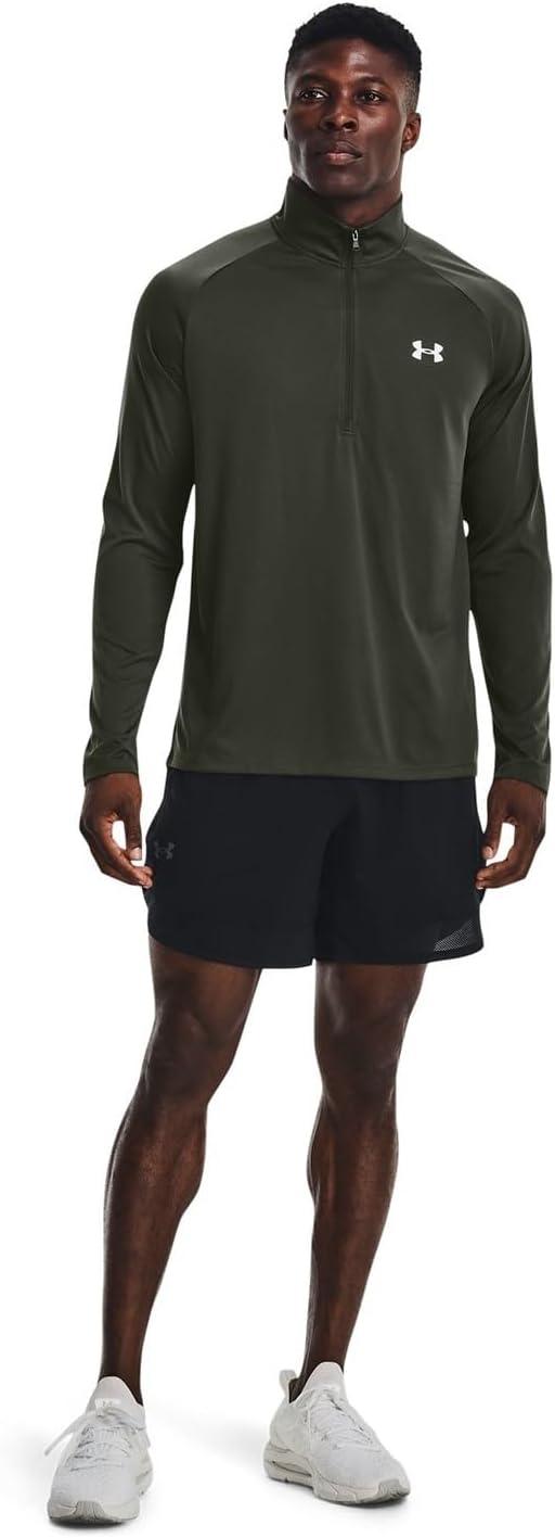image:imageUnder Armour Mens Tech 20 Zip312 Baroque Green White