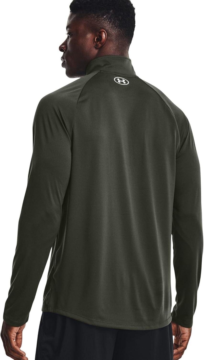 image:imageUnder Armour Mens Tech 20 Zip312 Baroque Green White
