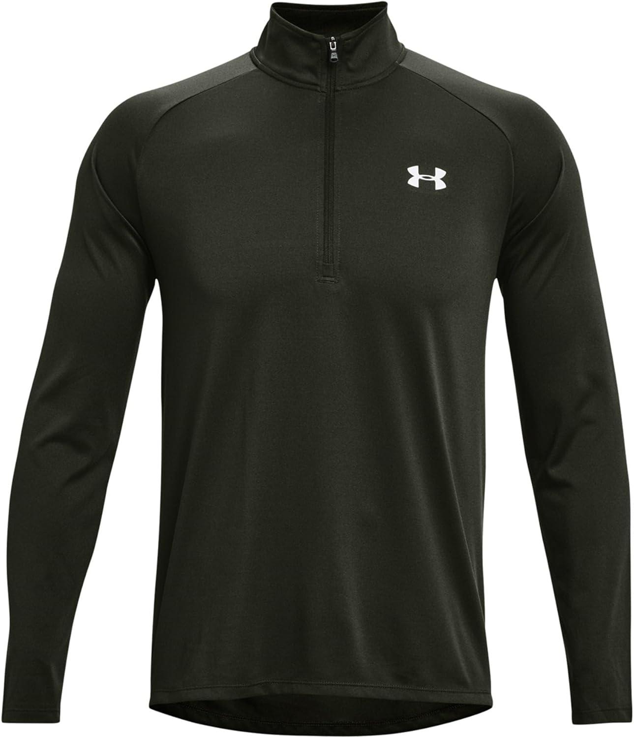 image:imageUnder Armour Mens Tech 20 Zip312 Baroque Green White