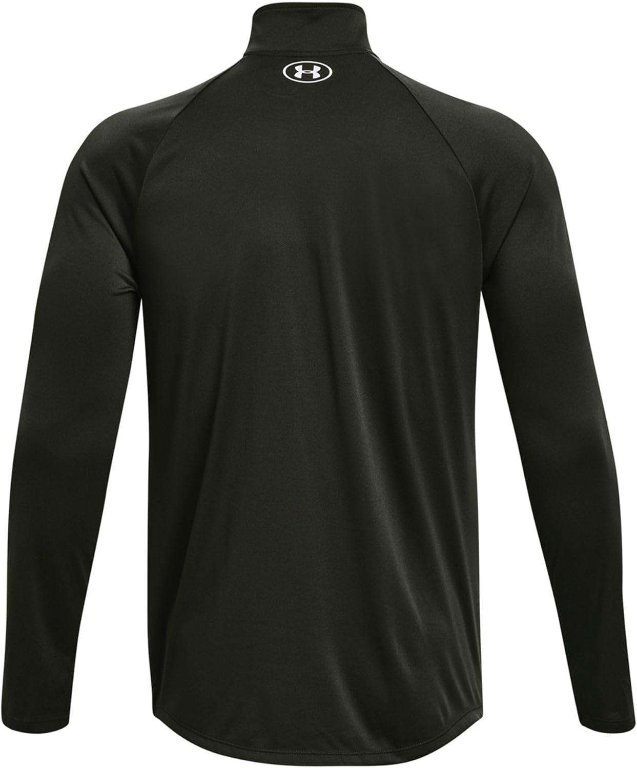 image:imageUnder Armour Mens Tech 20 Zip312 Baroque Green White