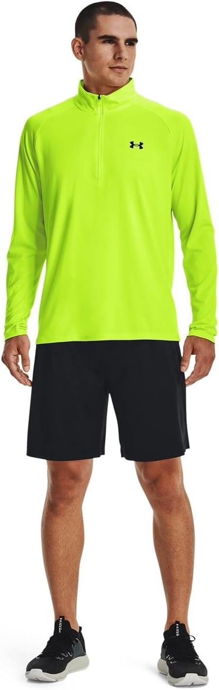 image:imageUnder Armour Mens Tech 20 Zip369 Lime Surge Black