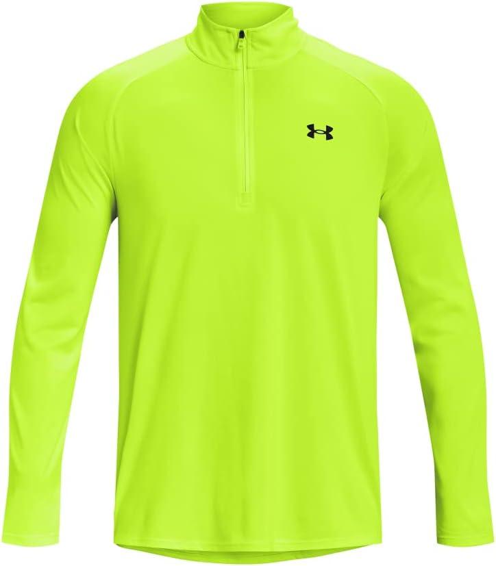 image:imageUnder Armour Mens Tech 20 Zip369 Lime Surge Black