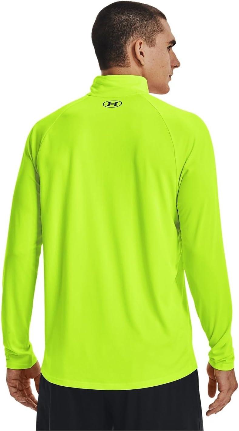 image:imageUnder Armour Mens Tech 20 Zip369 Lime Surge Black