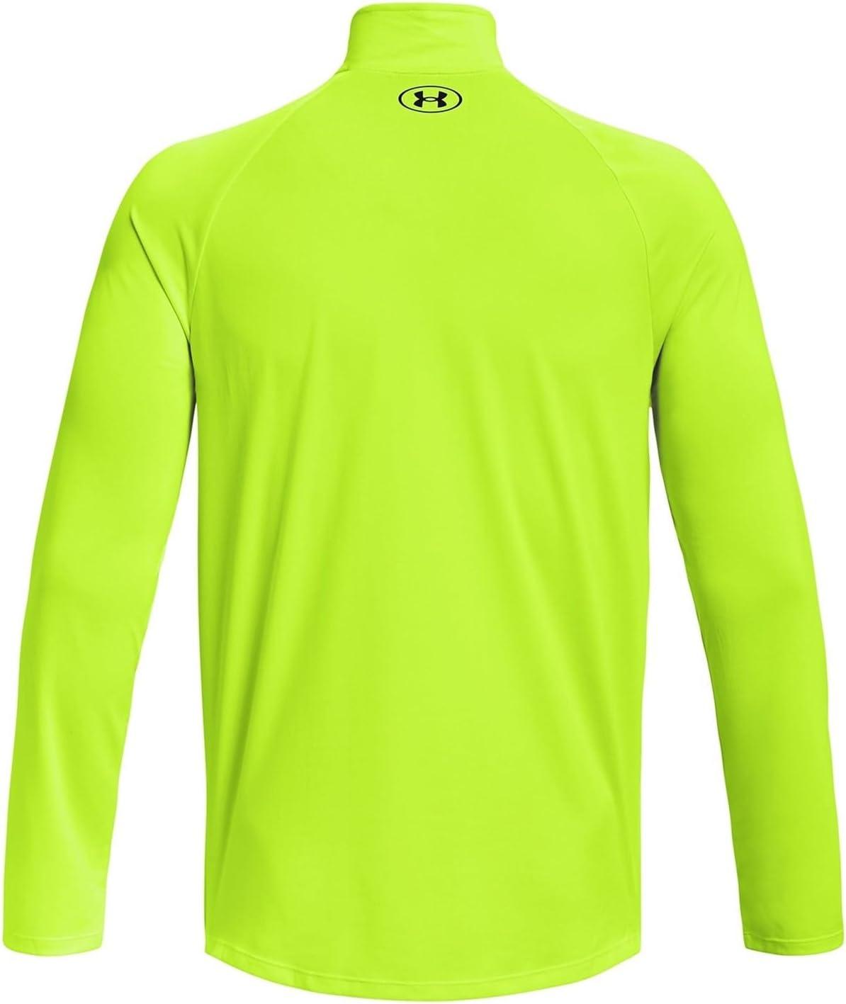 image:imageUnder Armour Mens Tech 20 Zip369 Lime Surge Black