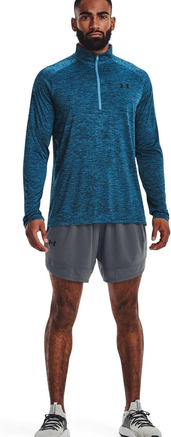 image:imageUnder Armour Mens Tech 20 Zip420 Capri Petrol Blue Black
