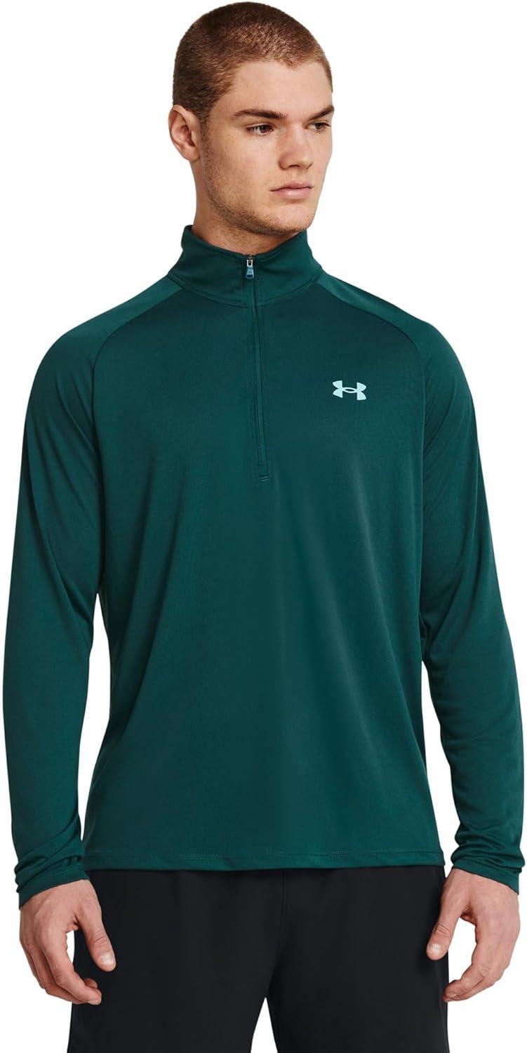 image:imageUnder Armour Mens Tech 20 Zip449 Hydro Teal Radial Turquoise
