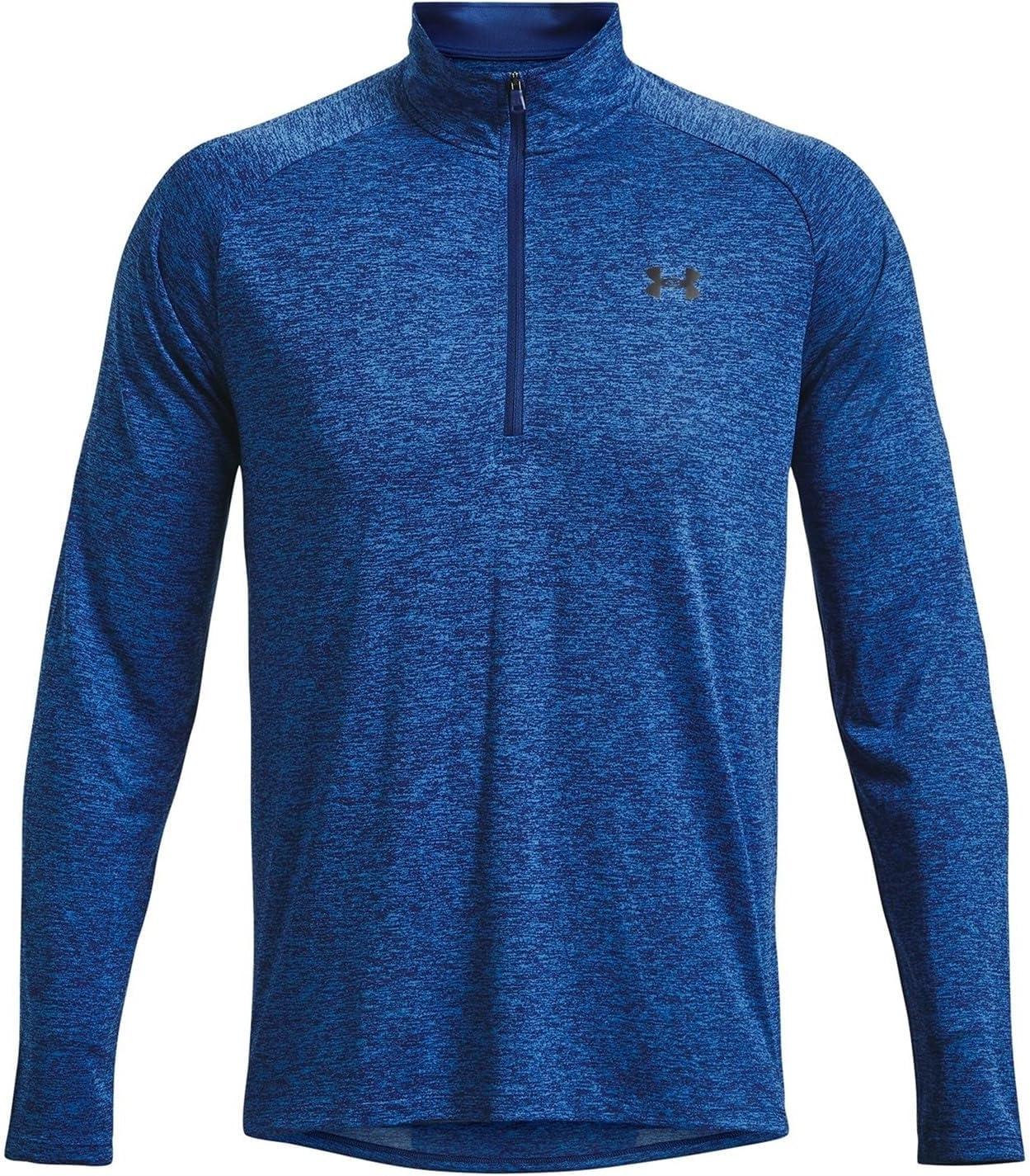 image:imageUnder Armour Mens Tech 20 Zip471 Blue Mirage Cyber Blue Black