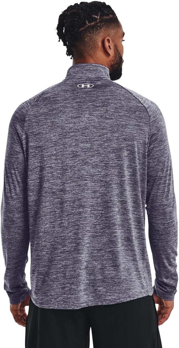 image:imageUnder Armour Mens Tech 20 Zip559 Tempered Steel Mod Gray White