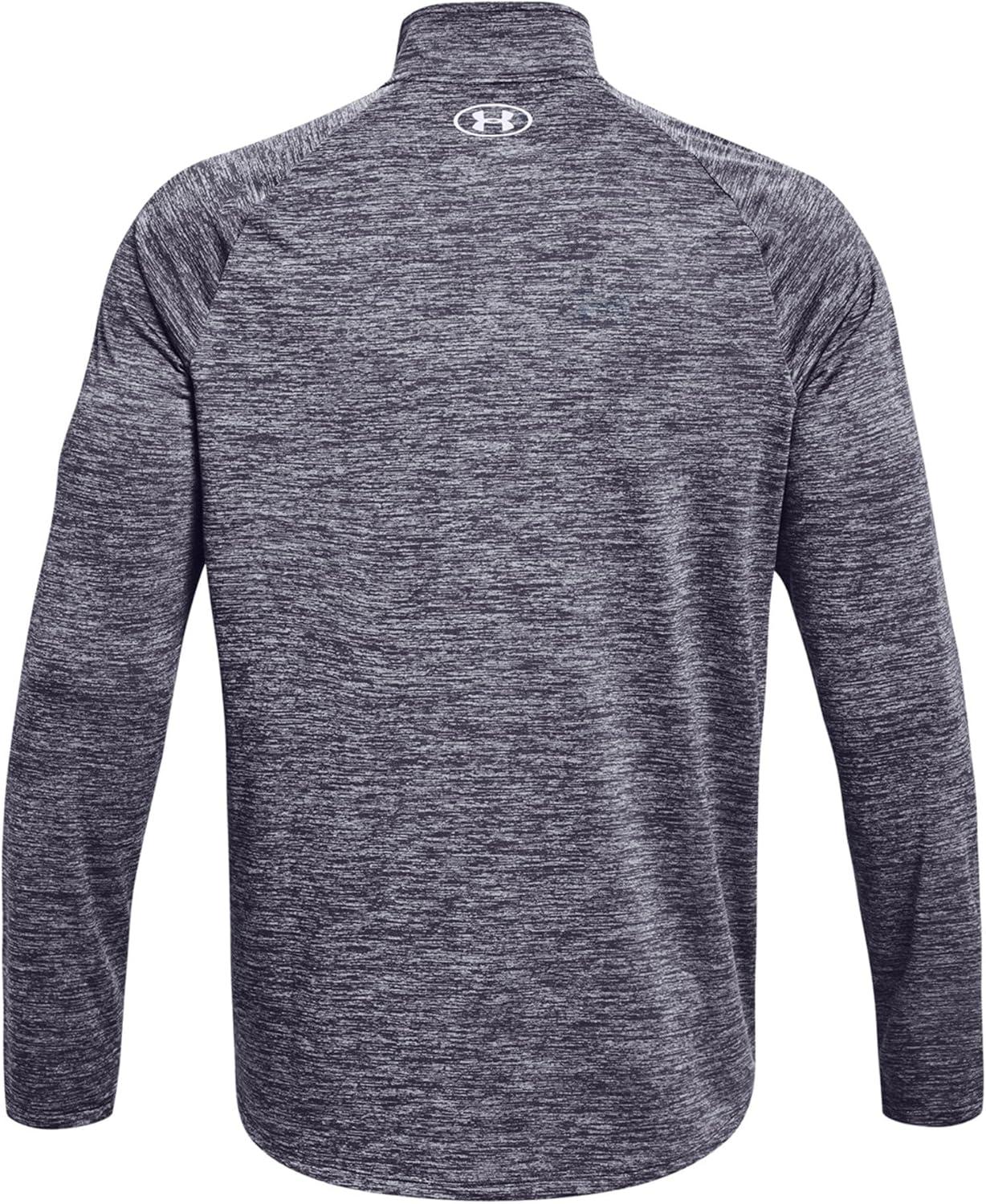 image:imageUnder Armour Mens Tech 20 Zip559 Tempered Steel Mod Gray White