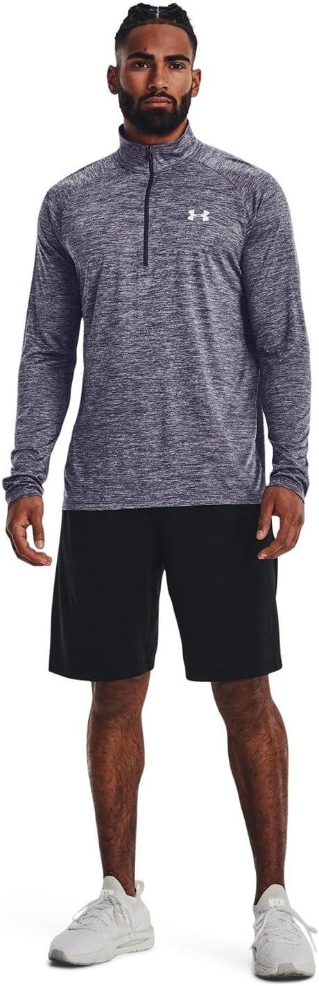 image:imageUnder Armour Mens Tech 20 Zip559 Tempered Steel Mod Gray White