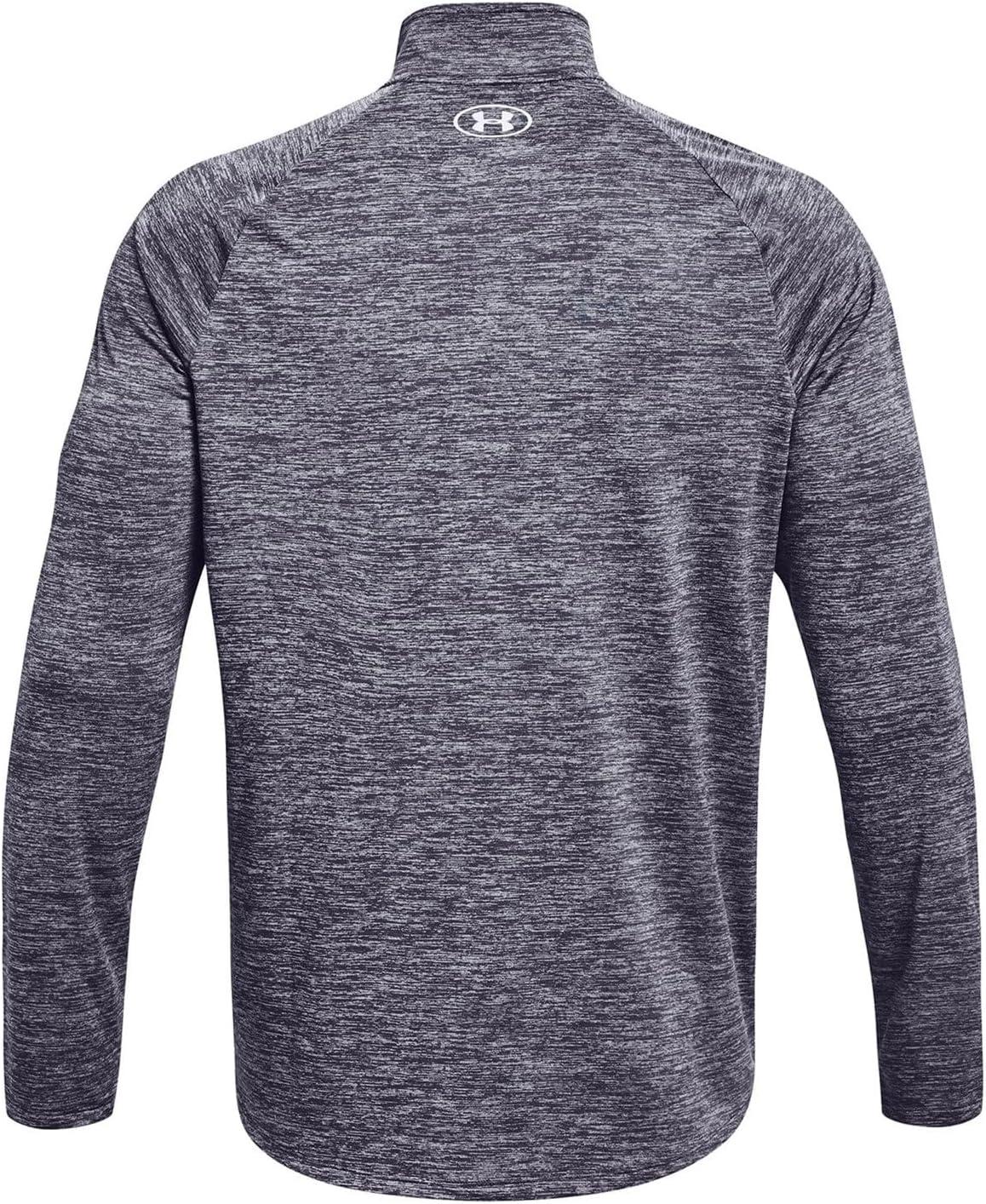 image:imageUnder Armour Mens Tech 20 Zip559 Tempered Steel Mod Gray White
