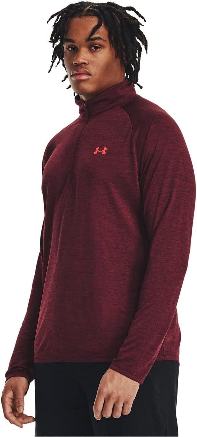 image:imageUnder Armour Mens Tech 20 Zip603 Dark Maroon Cordova Red Beta