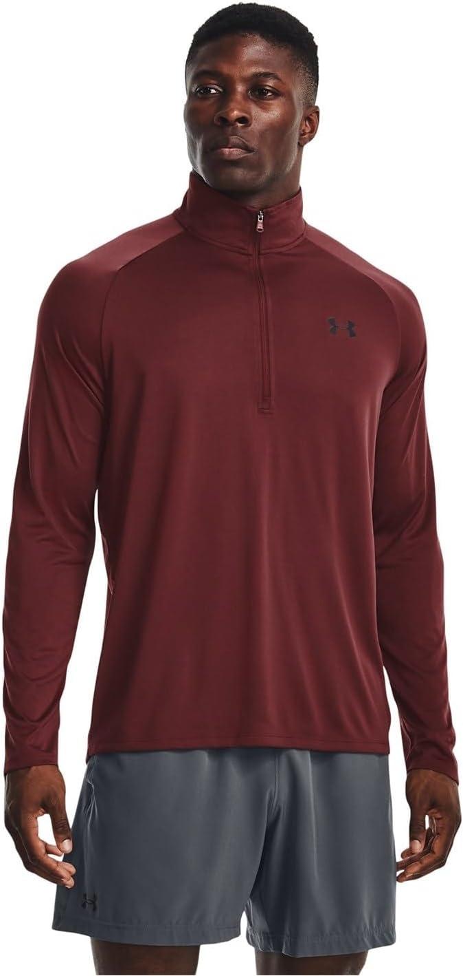 image:imageUnder Armour Mens Tech 20 Zip690 Chestnut Red Black