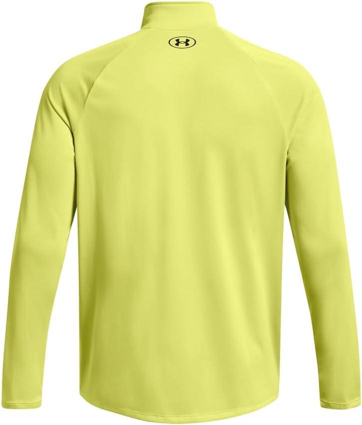 image:imageUnder Armour Mens Tech 20 Zip743 Lime Yellow Black