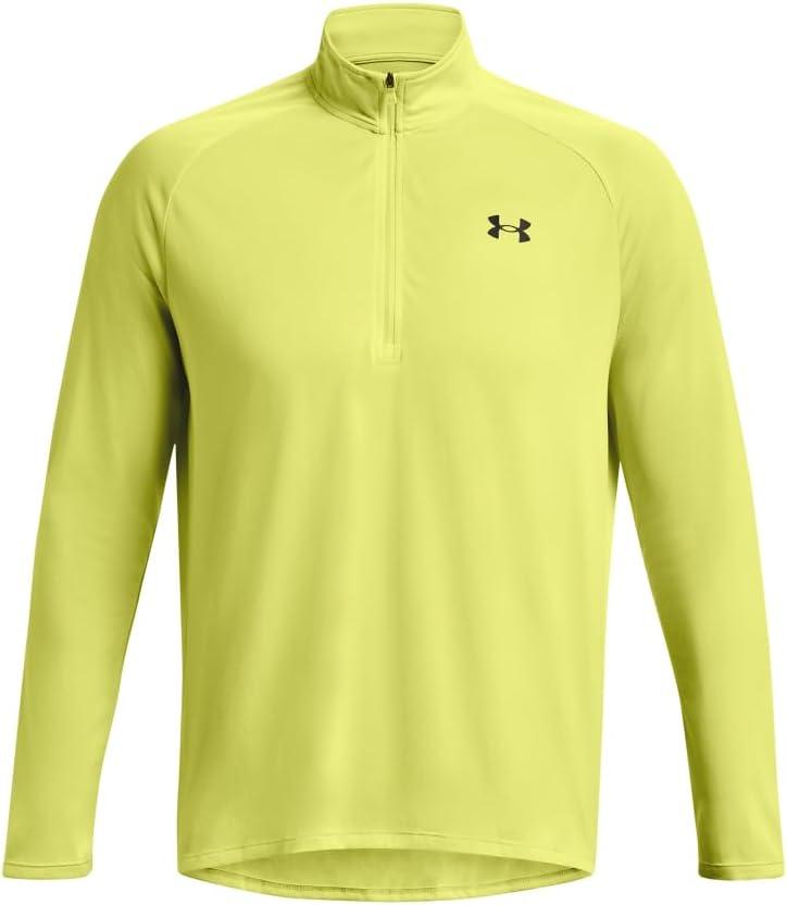 image:imageUnder Armour Mens Tech 20 Zip743 Lime Yellow Black
