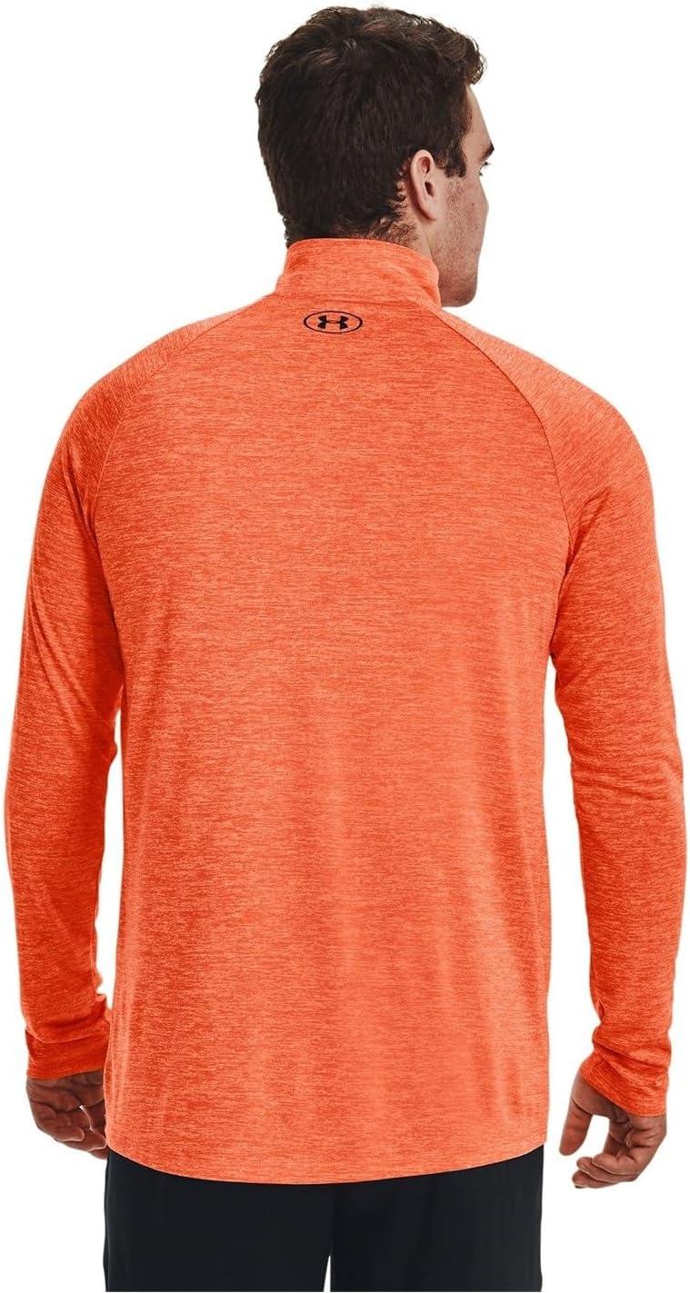 image:imageUnder Armour Mens Tech 20 Zip866 Orange Blast Orange Tropic Black