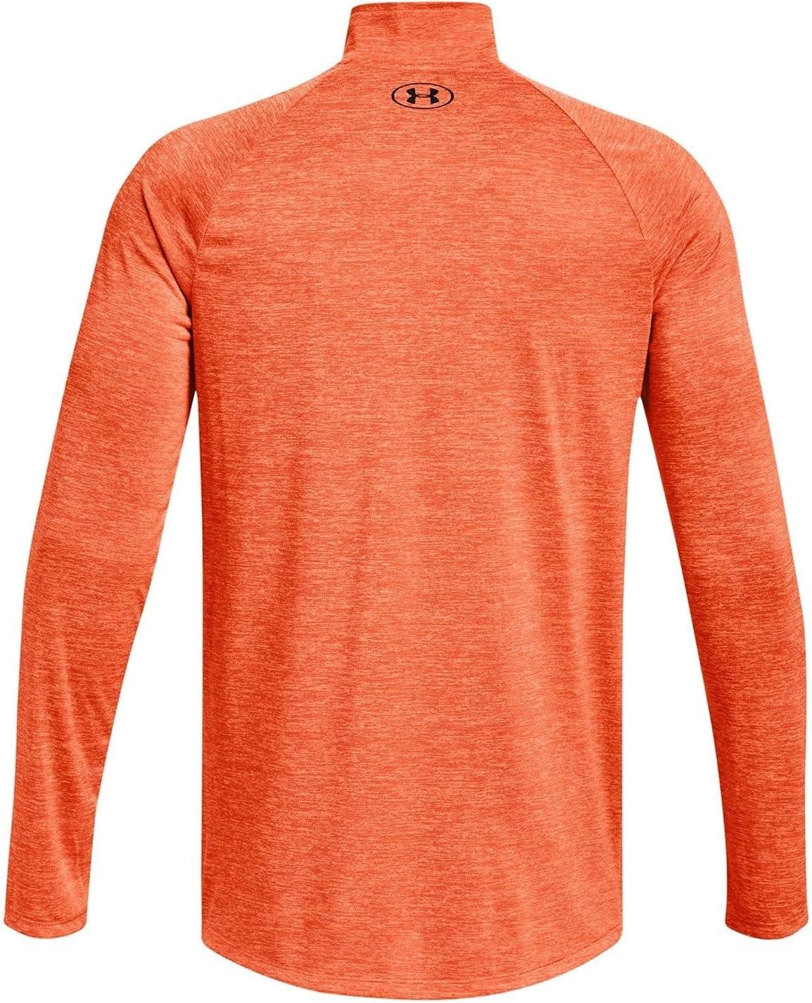 image:imageUnder Armour Mens Tech 20 Zip866 Orange Blast Orange Tropic Black