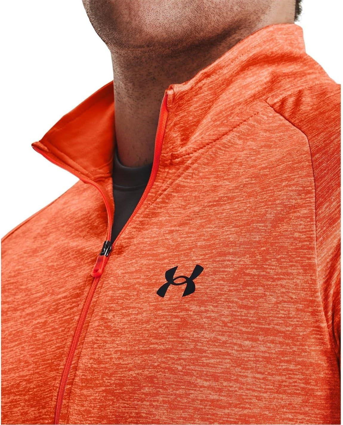 image:imageUnder Armour Mens Tech 20 Zip866 Orange Blast Orange Tropic Black