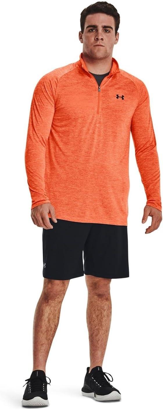 image:imageUnder Armour Mens Tech 20 Zip866 Orange Blast Orange Tropic Black