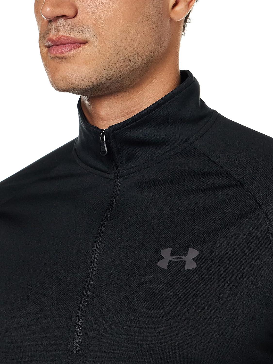 image:imageUnder Armour Mens Tech 20 ZipBlack 001Charcoal