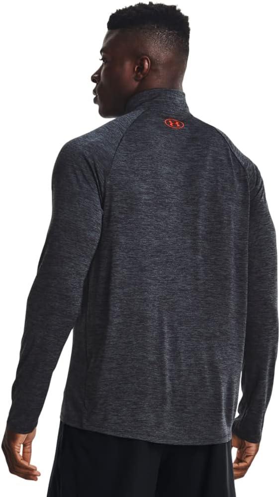 image:imageUnder Armour Mens Tech 20 ZipBlack 003Blaze Orange