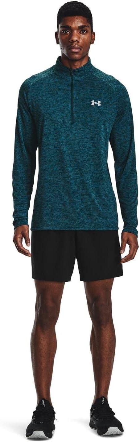 image:imageUnder Armour Mens Tech 20 ZipDark Cyan 463Mod Gray