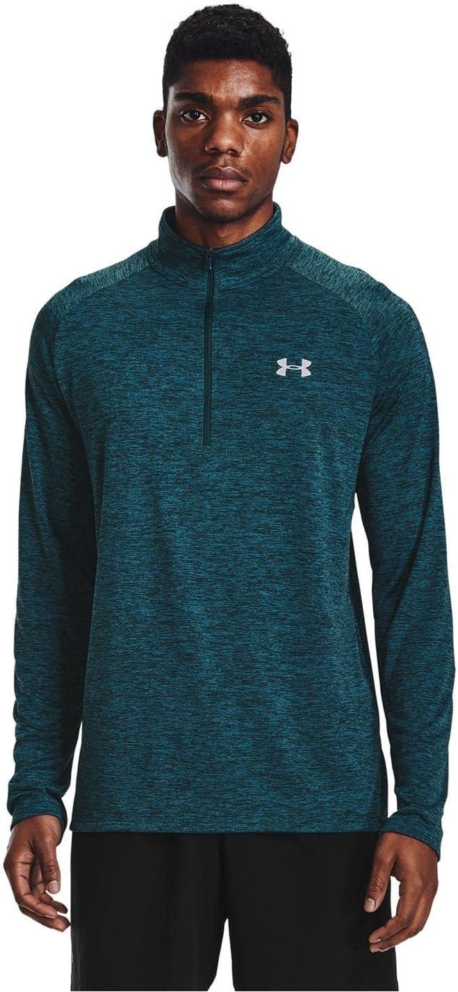 image:imageUnder Armour Mens Tech 20 ZipDark Cyan 463Mod Gray