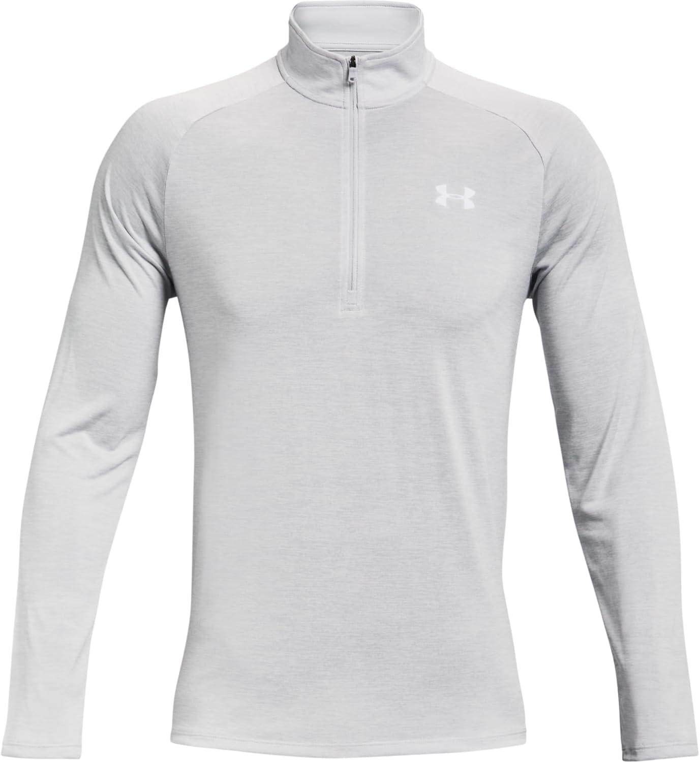 image:imageUnder Armour Mens Tech 20 ZipHalo Gray White