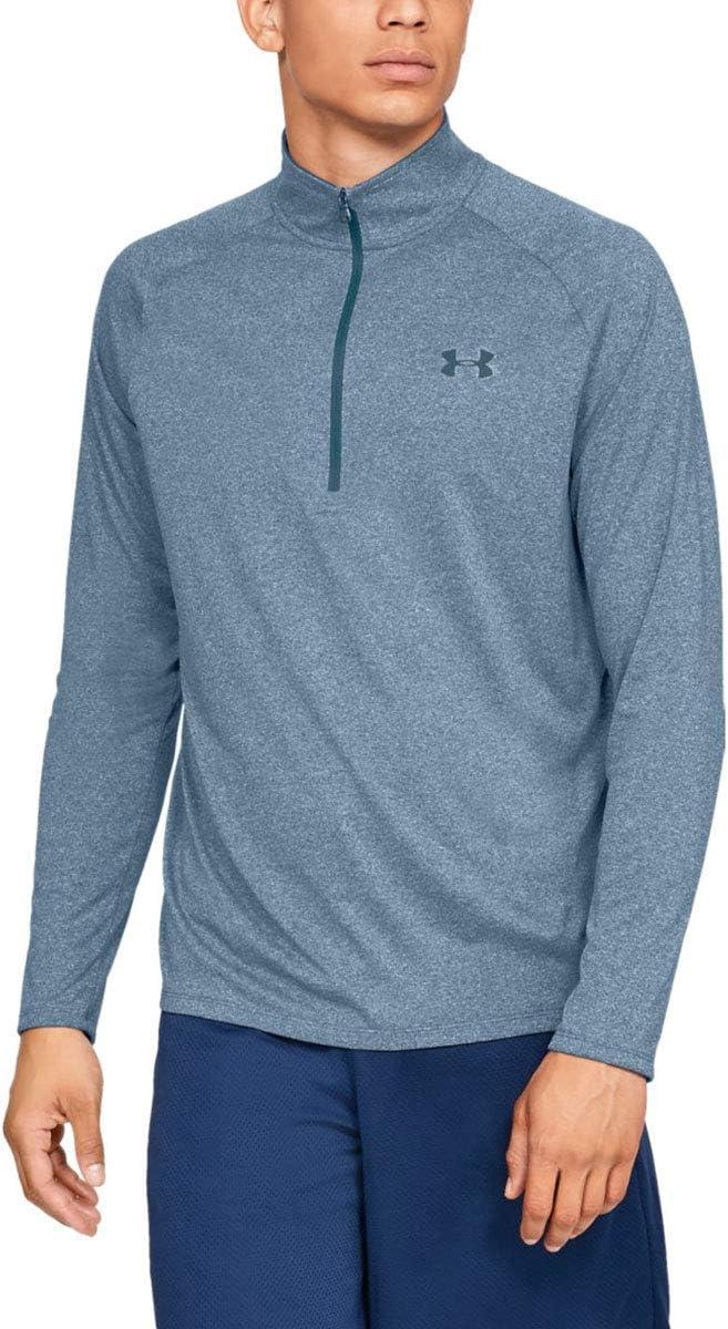 image:imageUnder Armour Mens Tech 20 ZipPetrol Blue Light Heather