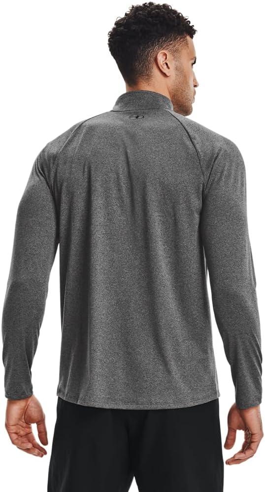 image:imageUnder Armour Mens Tech 20 ZipPitch Gray carbon Heather Black