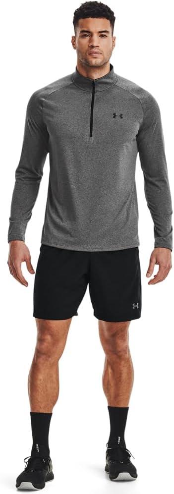 image:imageUnder Armour Mens Tech 20 ZipPitch Gray carbon Heather Black
