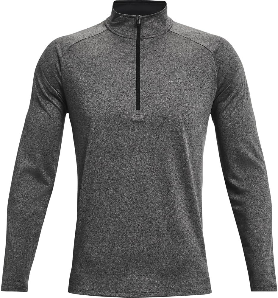 image:imageUnder Armour Mens Tech 20 ZipPitch Gray carbon Heather Black