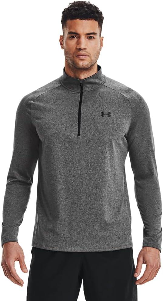 image:imageUnder Armour Mens Tech 20 ZipPitch Gray carbon Heather Black