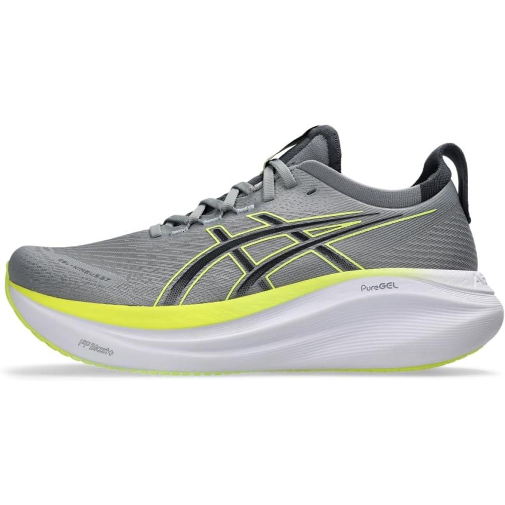 image:imageASICS Mens GelNimbus 27 Running ShoesGravelCarrier Grey